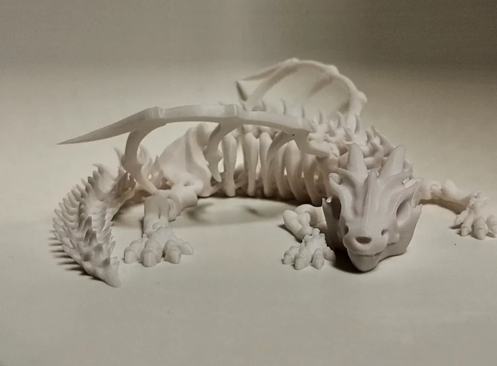 Articulated skeleton dragon